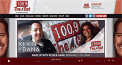 Desktop Screenshot of 1009thecat.com